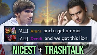 when NICEST pro meets TRASHTALKER — Dendi with ATF [upl. by Franzen]