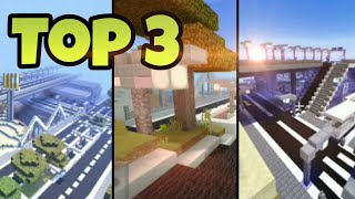 Top 3 Shaders for LowEnd Devices for Minecraft PE  Pocket Edition [upl. by Attinahs]