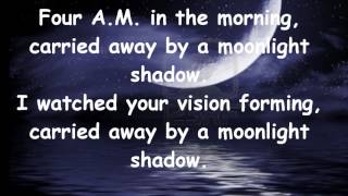 Groove Couverage  Moonlight Shadow with lyrics [upl. by Shep]