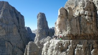 Brenta  Via delle Bocchette [upl. by Airamesor]