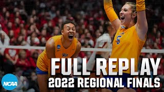 Pitt vs Wisconsin 2022 NCAA volleyball regional finals  FULL REPLAY [upl. by Bret]