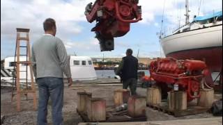 RAF 68ft RTTL 2748 Wooden Boat restoration  Part 3 [upl. by Drofdarb506]