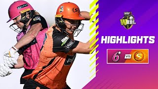 SUPER OVER Drama  Sydney Sixers v Perth Scorchers  WBBL10 [upl. by Yesak]