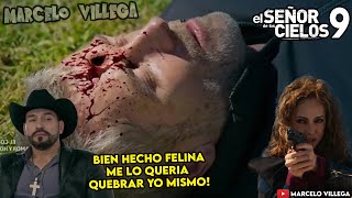 AURELIO SE ENTERA DE LA MUERTE DE LUCAS MANZANO POR FELINA😱🔥Capitulo 85 El Señor de los Cielos 9 [upl. by Vittorio]