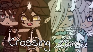 Crossing Lines  GLMM  Lesbian Love Story  Gacha Life  By Malicə ♡ [upl. by Richard199]