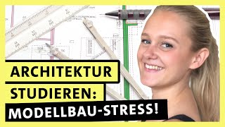 Architektur studieren Stress mit dem Modellbau  alpha Uni [upl. by Voletta]