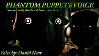 SFM FNaF Phantom Puppets Voice [upl. by Flight]