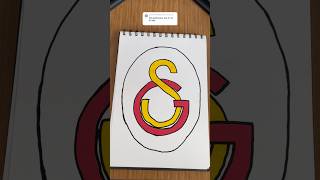 Galatasaray Özel Logo Çizimi Ve Boyamam  galatasaray futbol gs çizim resim [upl. by Eiramanitsirhc]