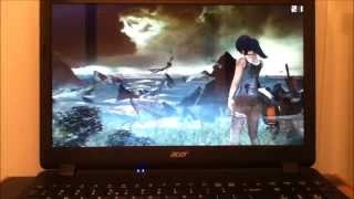 N2840 Gaming  Tombraider on Acer Aspire E15 ES1512 [upl. by Darb]