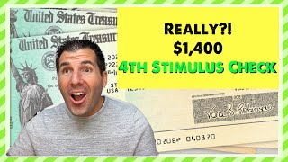 Really 1400 4th Stimulus Check  Social Security SSDI SSI Low Income  How Much [upl. by Yenruoc]