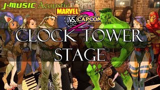 quotClock Tower Stagequot Marvel vs Capcom 2 LIVE Jazz Cover  JMUSIC Pocket Band [upl. by Oremor]