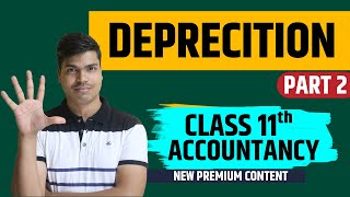 Depreciation class 11 Accounts Part 2  Fixed Assets Ac Calculation of profit or loss on sale [upl. by Aineval761]