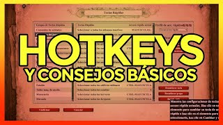 Cómo configurar Hotkeys y consejos básicos  Age Of Empires II DE [upl. by Ellison]