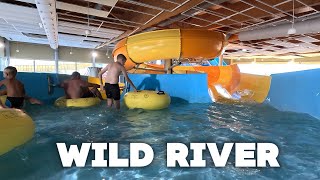 WILD RIVER Water Slide in Water Park Aqualand Moravia Czech Republic Crazy Aquapark videos [upl. by Margette]