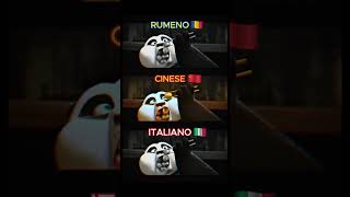 Kung Fu Panda vs Ravioli 🥟 in 3 lingue diverse 😂🔥 [upl. by Elspeth925]