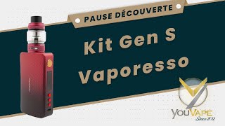 Kit Gen S par Vaporesso [upl. by Sherfield]