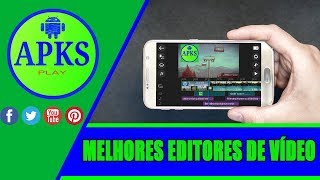 4 Aplicativos Incríveis para Editar Vídeos no celular [upl. by Ailima]