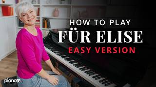 How To Play Für Elise Easy Piano Tutorial [upl. by Lertnom]