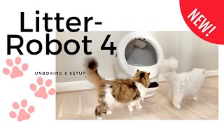 Unbox my new LitterRobot 4 [upl. by Michaud]