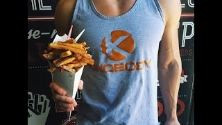 Epic French Fries Kinobody Training amp The Lean Lifestyle VLOG 8 [upl. by Cobb]