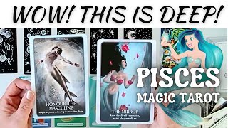 Pisces Tarot🧜🏼‍♀️WOW THIS A VERY DEEP READING🌕You Are Ready For Your Future ♓Pisces Magic Tarot [upl. by Boone256]