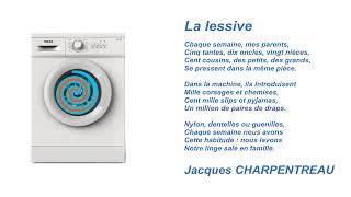 La lessive de Jacques Charpentreau [upl. by Ecneret89]