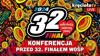 Konferencja przed 32 Finałem WOŚP [upl. by Bora480]