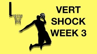 Vert Shock Program Workouts Week 3 Exercises Shock Phase [upl. by Channing]