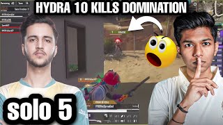 Hydra 10 Kills Domination In upthrust eSports🐉  Hydra Spraygod solo 5 Kills 🐉  Hydra ESports [upl. by Keven]