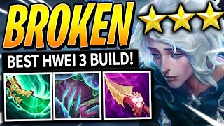 BEST HWEI 3 BUILD to ABUSE in TFT Ranked  Best Comps  TFT Patch 1417  Teamfight Tactics Guide [upl. by Keiko]