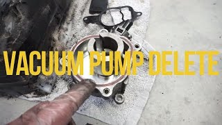 Installing The Spulen Vacuum Pump Delete Kit [upl. by Heffron]