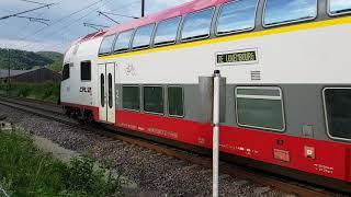 CFL 4016 regional train from Troisvierges to Luxembourg close to Ettelbruck [upl. by Acsot]