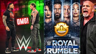 MASSIVE Roman Reigns Vs CM Punk MATCH PLANS  Royal Rumble CRAZY Ticket Sales Goldberg  WWE News [upl. by Chretien]