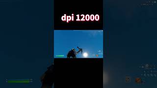 dpi 700とdpi 12000の違い フォートナイトfortnite dpi700 dpi12000 [upl. by Seiuqram198]