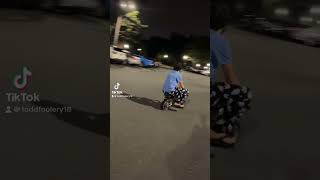 Man down skillissue minibike fail crash [upl. by Elissa]