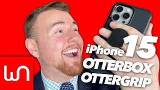 OtterBox OtterGrip Symmetry For iPhone 15 Pro Max Unboxing [upl. by Alexine26]