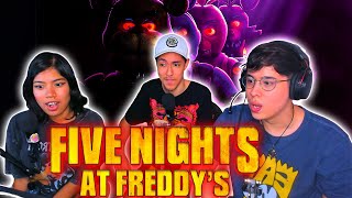 VIENDO POR PRIMERA VEZ FIVE NIGHTS AT FREDDYS  PELICULA REACCIÓN [upl. by Oicatsana]