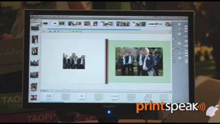 Quick Demo Taopix photobook software [upl. by Reinaldo]