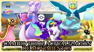 ¡CAMBIO TODO ACTUALIZACIÓN DE MOVIMIENTOS EN LA NUEVA TEMPORADA EN POKEMON GO  PVP pokemongo [upl. by Emelun]