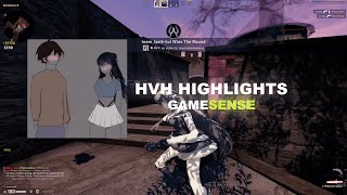 gamesenseskeetcc crack hvh highlights csgo  best cfg for GS  best antiaim  ephoria amp wraith [upl. by Suh]