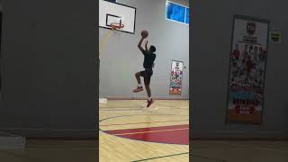 Baseline CrossJab Hook Finish basketballtraining shortsvideo shortsviral shorts fyp [upl. by Aikrehs]