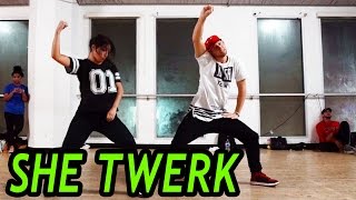 SHE TWERK  CAH OUT Dance  MattSteffanina Choreography TheRealCashOut [upl. by Naicad]