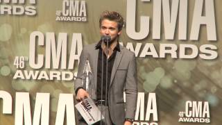 Hunter Hayes  2012 CMA Awards  Interview [upl. by Efron670]