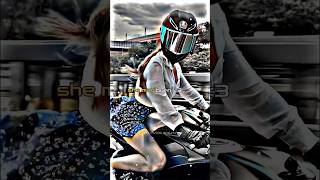 🧿Medusa Sedusa rap song Agsy  Girl Super Bike Riding Attitude  Whatsapp Status trendingshorts [upl. by Aehtorod851]