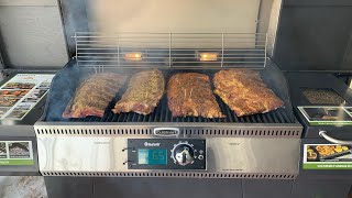 How to smoke beef ribs on the WOODCREEK 4IN1 PELLET GRILL [upl. by Eunice]