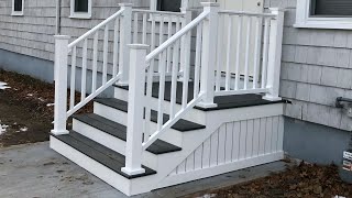 Vinyl Railing Install Video [upl. by Arnoldo169]