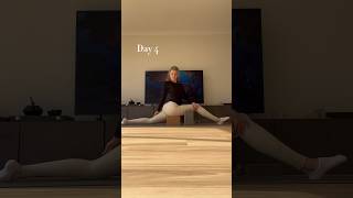 30 day splits challenge 🌻 30dayschallenge splits flexibility stretching [upl. by Elberta277]