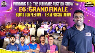 Winning Bid Season Finale  E6 The Final Showdown Who picked the best team  R Ashwin [upl. by Adnale30]