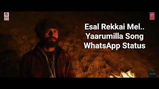 Easal Rekkai Mel  Aditya Varma Tamil whatsapp status  Dearcomrade version by sanscripts [upl. by Jemine778]