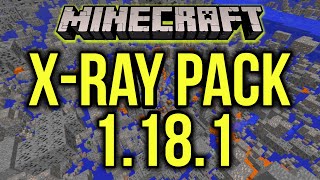 XRay Texture Pack 1181  How To Download amp Install Xray Minecraft 1181 [upl. by Aicilra568]